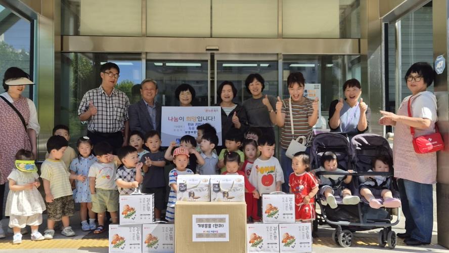 수원시 권선구 권선2동, 뽀롱뽀롱어린이집 추석 맞이 물품 기부